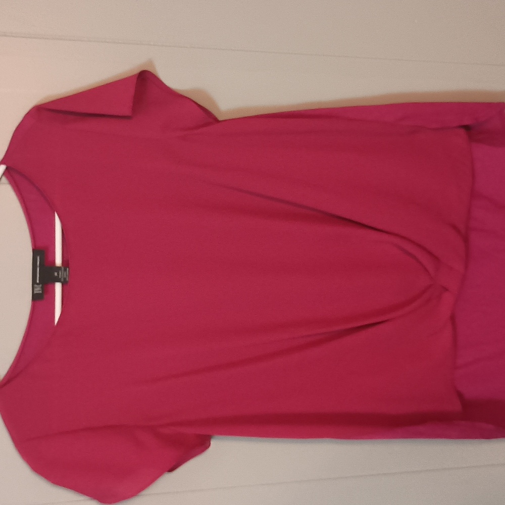 INC wine blouse size medium